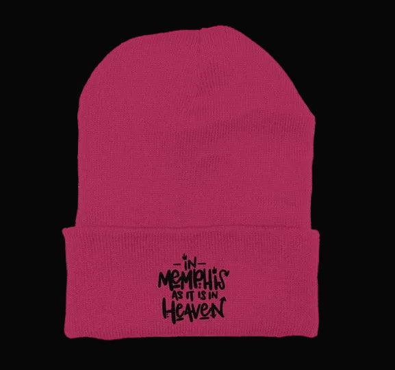 Fuchsia "In Heaven" Beanie