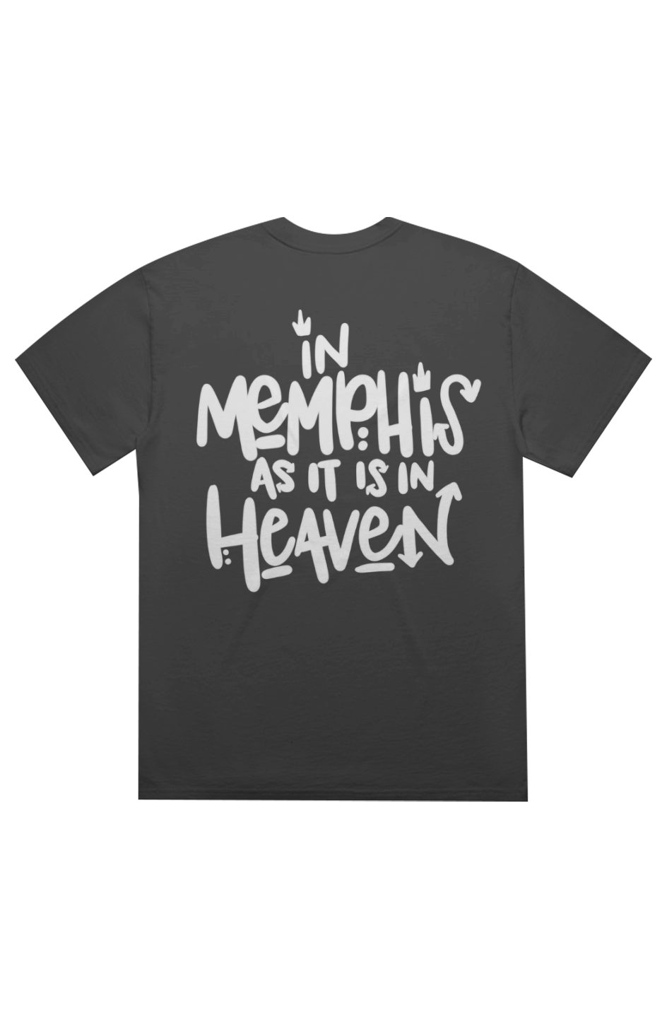 "In Memphis" Faded Back Tee