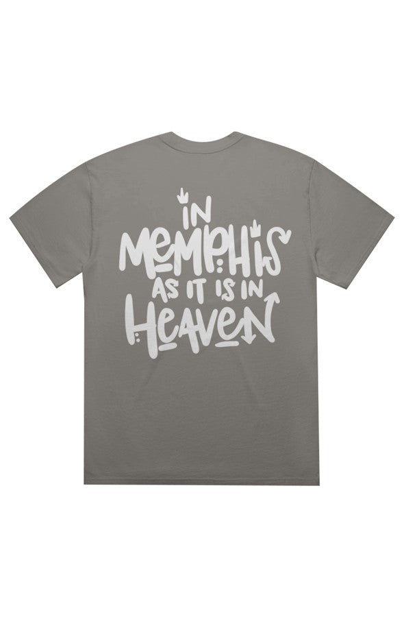 "In Memphis" Faded Back Tee